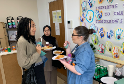 Lunch and discussion time