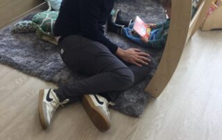 Story time on Father's Day